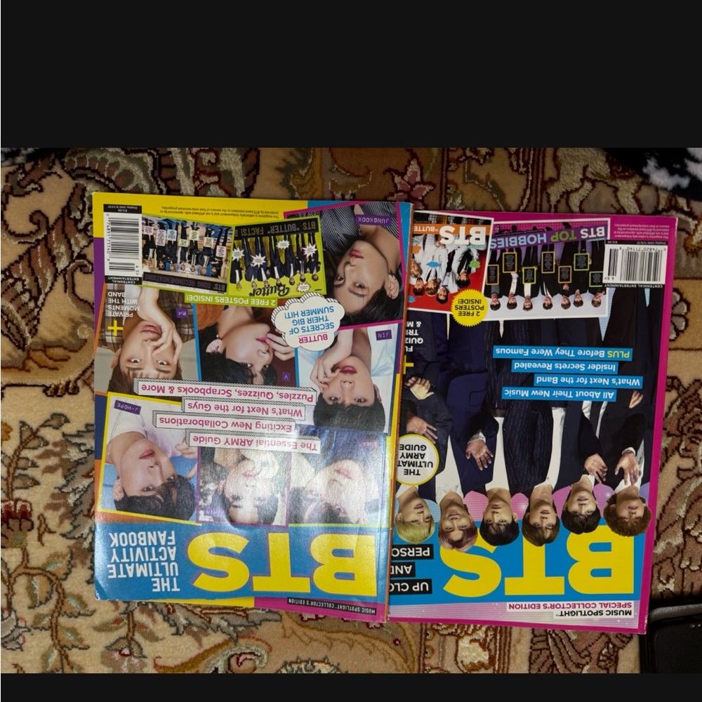 2 BTS MAGEZINES NO DAGAME RARe
